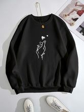 Black sweatshirt